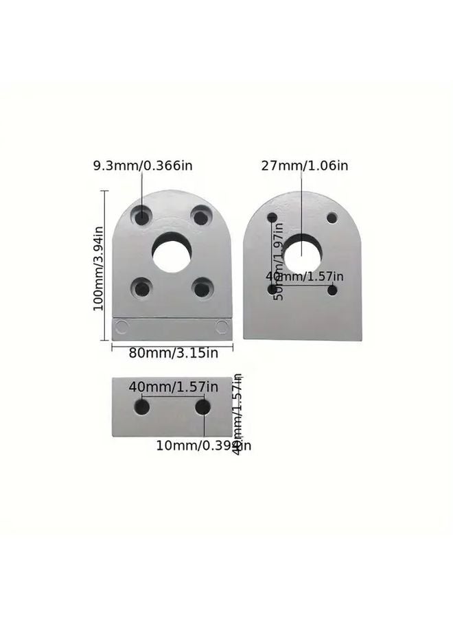 3060 Bearing Seat Complete Set Aluminum Conveyor Belt Accessories Roller Adjustment Tension Housing - Image 2